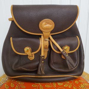 Dooney And Bourke Vintage Leather Backpack
